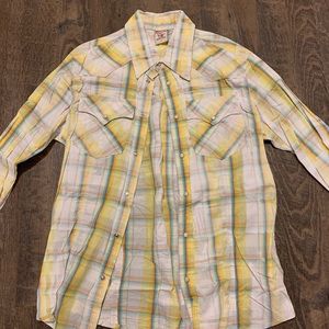 True Religion Long Sleeve Western Shirt
